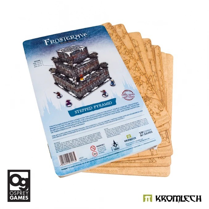 Настольные декорации из Кромлеха: Ступенчатая пирамида (Frostgrave)