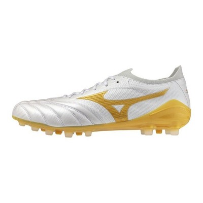 MIZUNO Soccer Cleats MORELIA NEO 4 Beta JAPAN AG White / Gold