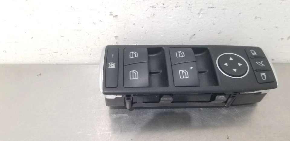 17 MERCEDES BENZ GLS63 AMG W166 FRONT DRIVER LEFT MASTER WINDOW SWITCH 166905440 - Image 4 of 4