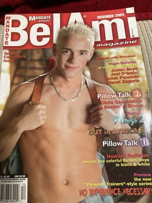 BelAmi Gay Magazine Dec 2006, Special Collctor's Issue - Mandate, Young Men