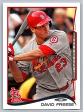 2014 Topps #109 David Freese