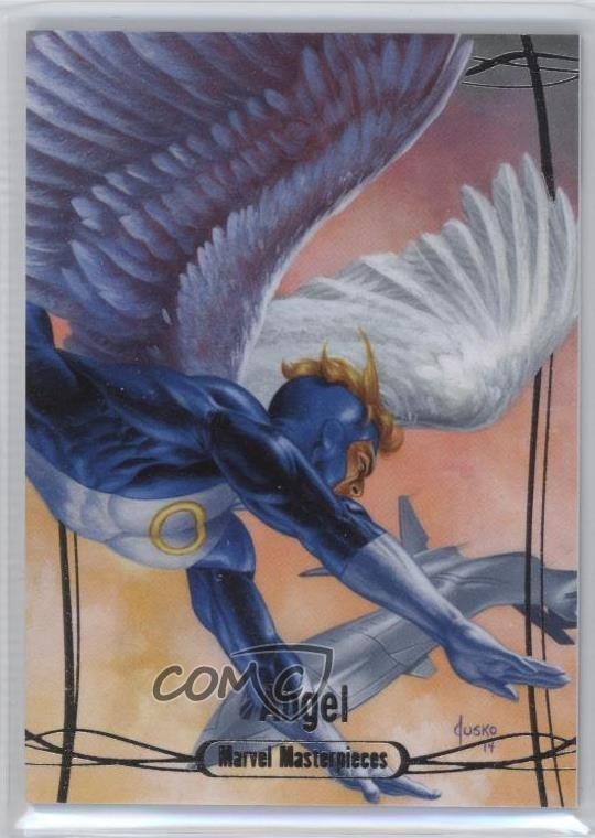 2016 Upper Deck Marvel Masterpieces 574/1499 Level 2 Angel #46 d6s