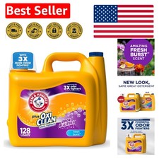 Plus OxiClean Odor Blasters Fresh Burst, 128 Loads Liquid Detergent, 166.5 Fl Oz 0.20 per gallon