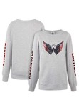 NHL Hockey Official Washington Capitals Sequin Crewneck Pullover Med NWT — photo 2