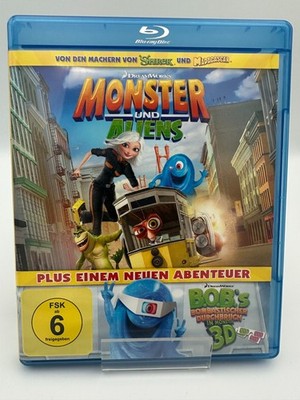 Monster und Aliens plus einem neuen Abenteuer 3D Blu-ray Gebraucht Sehr gut