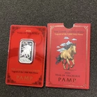 2026 PAMP Lunar Legends 1000 Mile Horse 10 g Silver Proof-Like Bar in Assay Card
