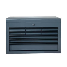 24" Portable Metal Tool Box,9-Drawer,EVA Liners, Multiple Color Choices