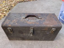 Vintage Kennedy K-20 Machinists Single-Handle Toolbox Patina  20” USA