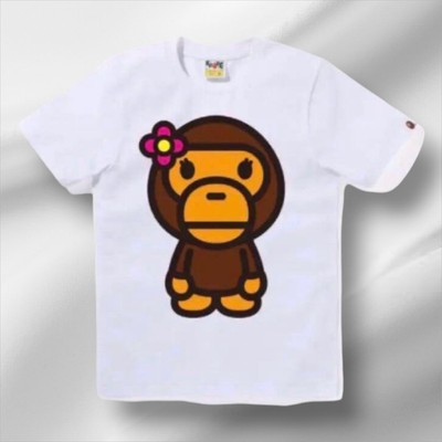 Bape Big Baby Lisa Tee M Short Sleeve T-Shirt Cotton Regular Fit 