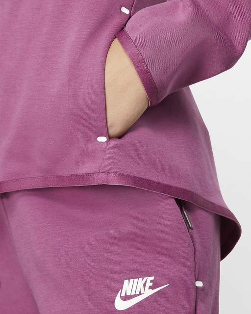 Nike Womens Tech Fleece Full Zip Hoodie 