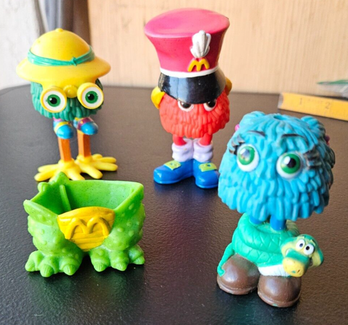 MCDONALDS FUNNY FRY FRIENDS, FIGURE GIOCATTOLO PREMIO HAPPY MEAL. 2