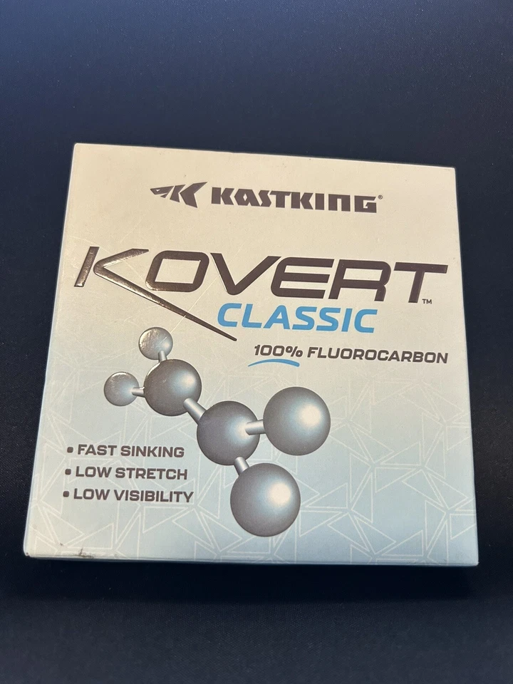 Рыбалка на 100% фторуглерод Kovert Blue Water 15 фунтов (6,8 кг) 0,87 мм - 125 ярдов - Изображение 2 из 4