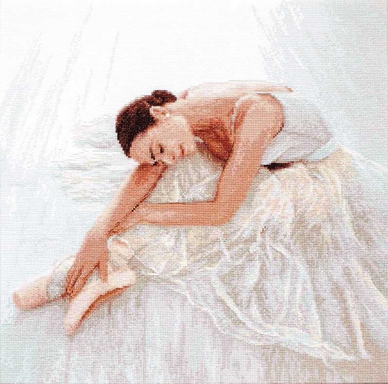 Letistitch Cross Stitch Kit - Tenderness, Ballerina