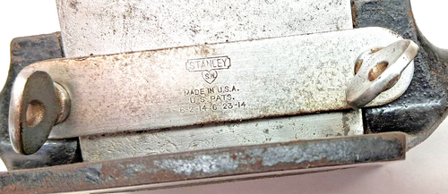 STANLEY SW VINTAGE Raschietto per armadio da falegname, lama larga 2-51/64", pat. 6-23-14 - Foto 6 di 9