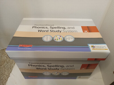 Fountas & Pinnell Word Study System Grade K Phonics Spelling Vocabulary READ DES