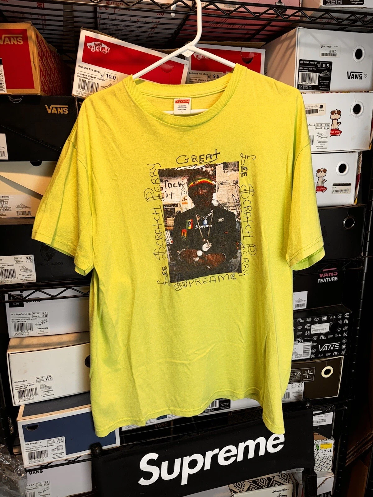 Supreme Lee Scratch Perry Photo Tee 2010 Size Large