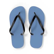Flip Flops - Men's / Women's Sizes - Blue-Gray Color