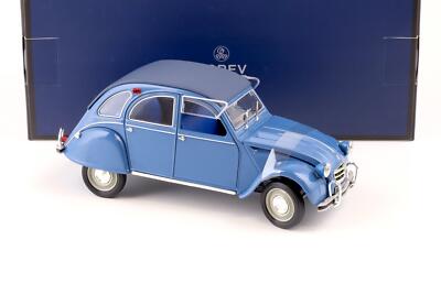 1:18 NOREV Citroen 2CV Azam 1966 Zykladen Blue - Limited 200 Pcs