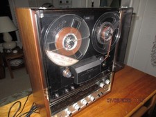 Sansui 5050 Reel To Reel Tape Deck With Dust Cover