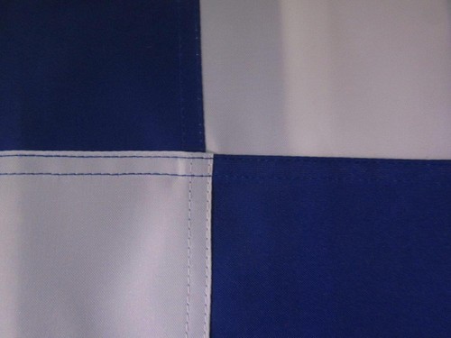 12X18 Embroidered Greece Greek Country Premium Quality 220D Nylon BOAT Flag - Picture 4 of 7