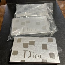 Lot Of 3 Silver Dior Gift Boxes With Ribbon