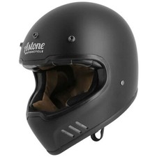 CASCO INTEGRALE ASTONE CROSS SUPER RETRO' MATT BLACK TG.XS