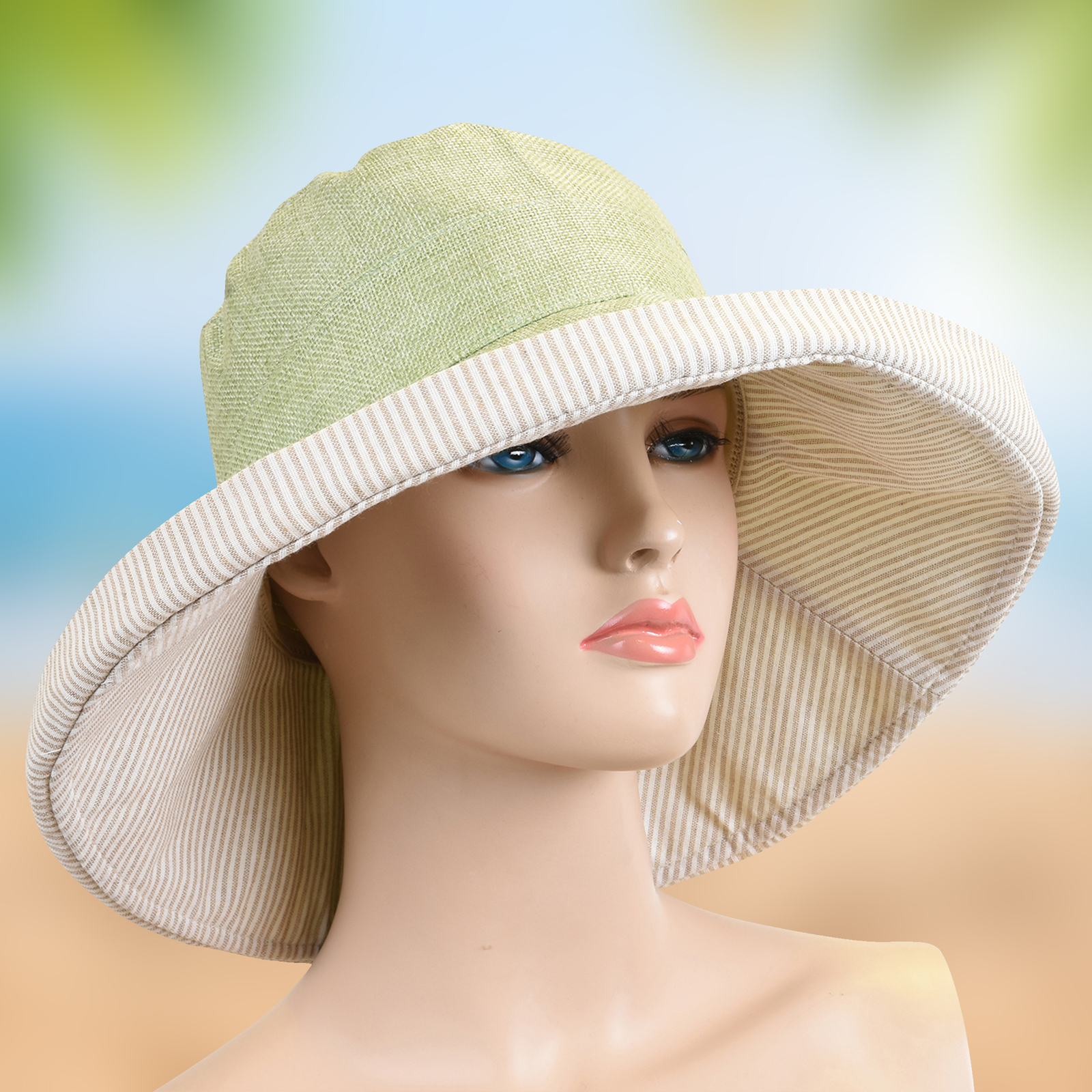 Bucket Hat Cap  Fishing Boonie Brim visor Sun Safari Summer Men Camping-image