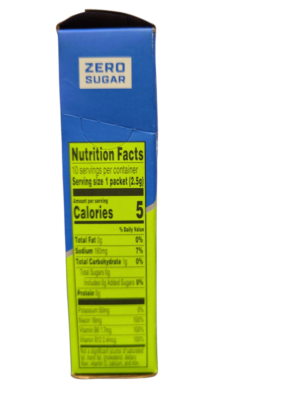 LOT OF 12 Gatorade Fast Twitch COOL BLUE Energy Drink Powder Mix 10ct bx 7/19/25