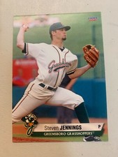 Steven Jennings Card 2021 Greensboro Grasshoppers Team Card