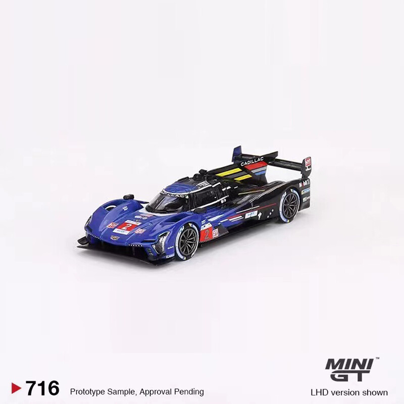 MINIGT 1:64 Model Car Cadillac V-Series.#2 Racing Metal Vehicle Collection #716