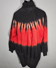 Young Fabulous & Broke Womens Tie Dye Turtleneck Sweater Dress Black Medium