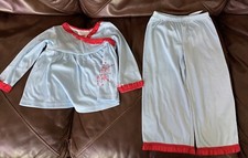American Girl - Bitty Baby Girls 2012 Snowy and Sweet PJs pajama Set Size S