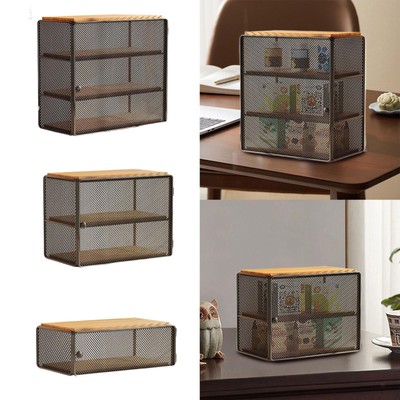 Desktop-Organizer Box Make-Up Tasse Lagerung Rack für Dressing Tisch Buffet