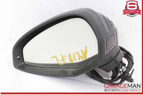 17-24 Audi A4 Allroad Front Left Driver Side Door Rear View Mirror Gray OEM