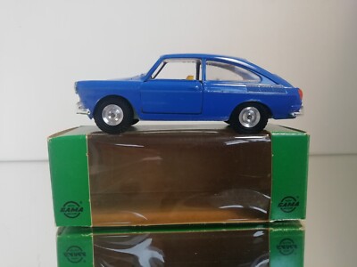 Gama 945 Mini Mod VW Volkswagen 1600 TL Blue 1:45 Near Mint in Box Very Rare