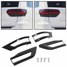 Gloss Black Tail Light Trim Bezel Kit Replacement For Jeep Grand Cherokee 2014