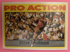 1972 Topps Steve Spurrier #338 Football Card High Number 49'ers EX+ 250300