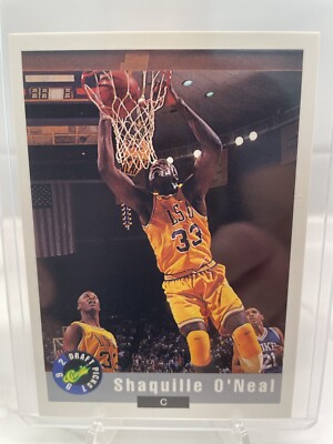 1992 Rare Classic Draft Picks Shaquille O Neal NSCC Promo RC HOF LSU Magic LA