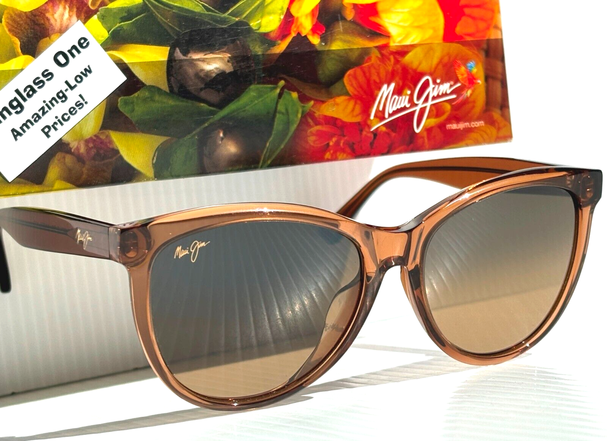NEW Maui Jim GLORY GLORY Cinnamon POLARIZED Bronze GLASS Sunglass