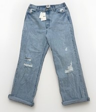 SHOW ME YOUR MUMU 90s Straight Jeans Women’s Size 31 Powder Blue NWT