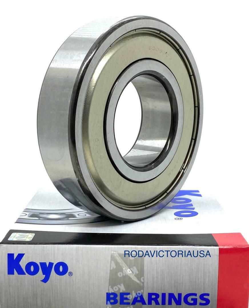 KOYO JAPAN 6309 ZZ C3 Deep Groove Ball Bearings 45 x 100 x