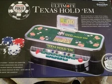 Electronic texas hold em game