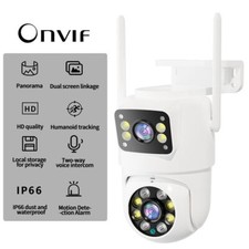 WIFI Two-way Voice Intercom Security Camera 1080P 4MP Infrared Night Vision