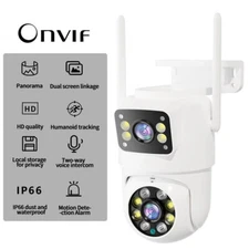 WIFI Two-way Voice Intercom Security Camera 1080P 4MP Infrared Night Vision