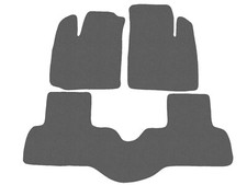 Fußmatten, Autoteppiche für Fiat Doblo I 5t 2001-2009, Graphit x14 Rand