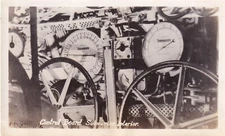 Original Post-WWI Photo CONTROLS SURRENDERED GERMAN UB-88 U-BOAT SUBMARINE 216