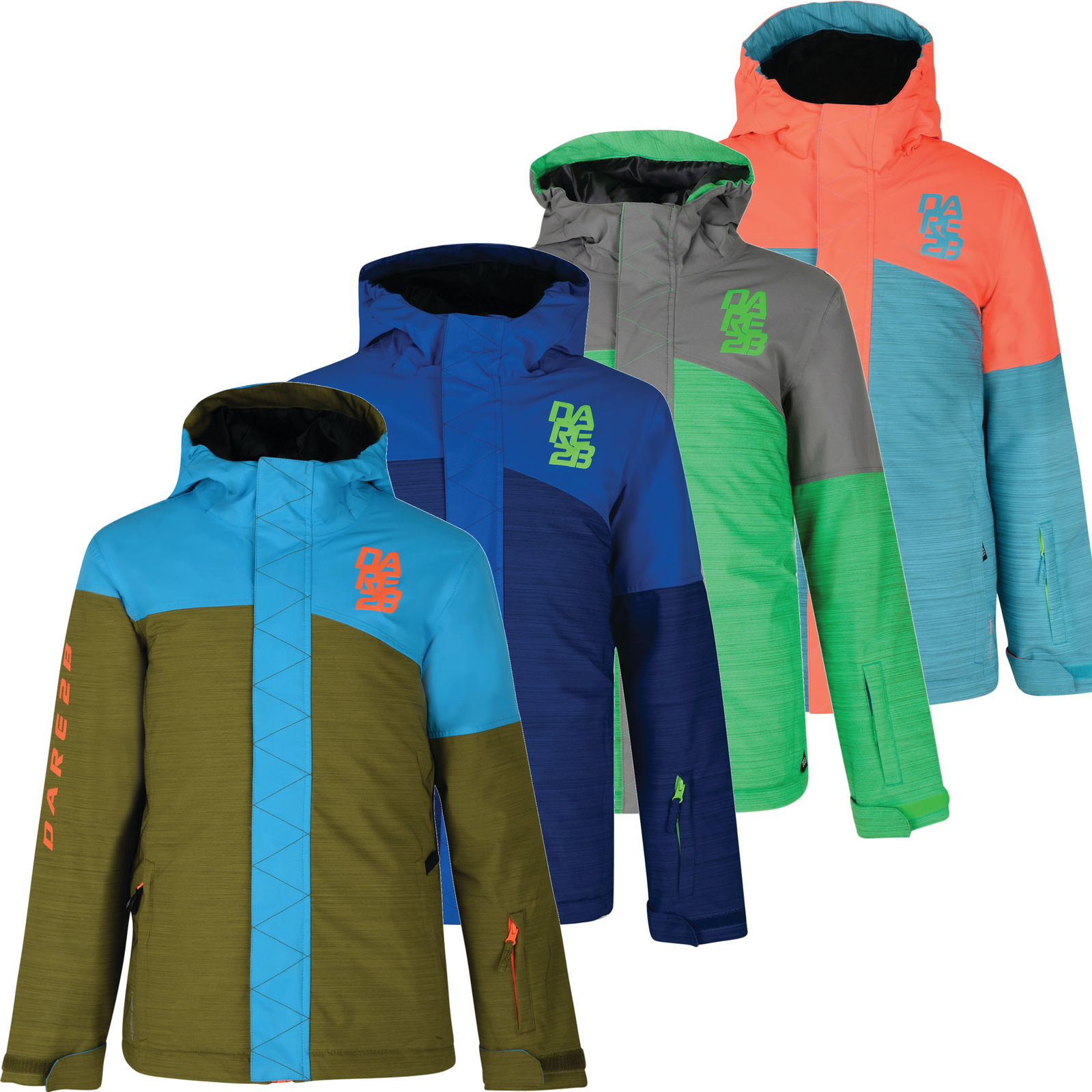 Dare2b Wiseguy Ski Jacket Kids Girls Boys Winter Jacket