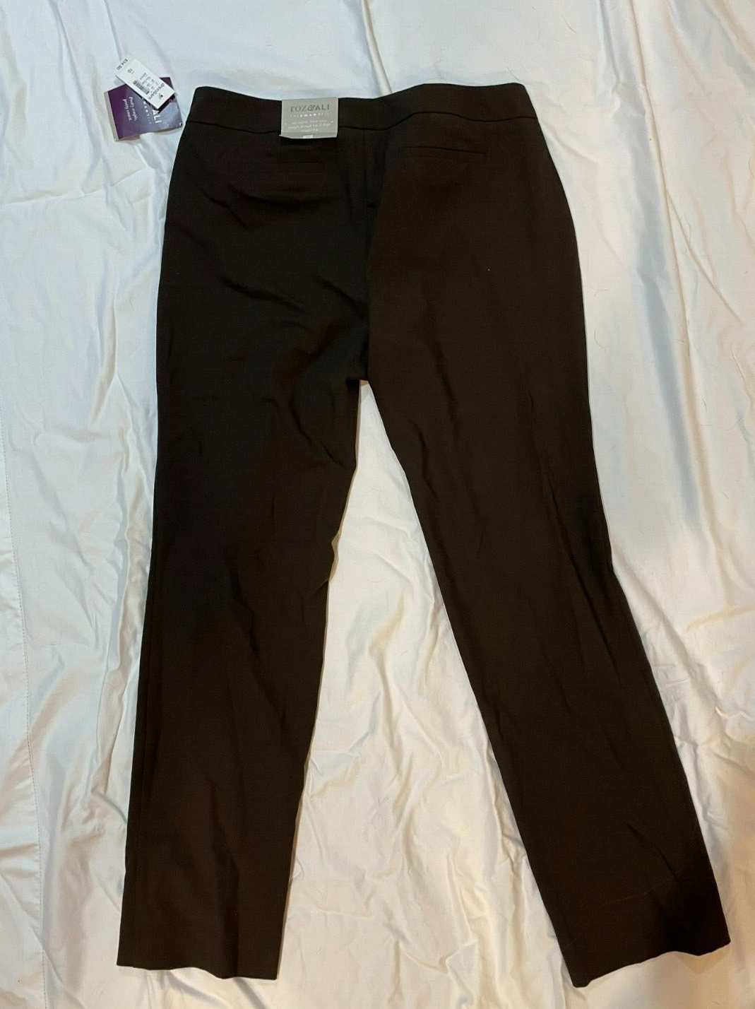 Roz u0026 Ali (Dress Barn) Smart Fit Dress Pants Brown Size 10 NWT | eBay