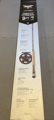ロッド CAPRAS Nighthawk / 9' #5 Fenwick nighthawk X 9' #8 4 pc complete fly fishing combo (Brand