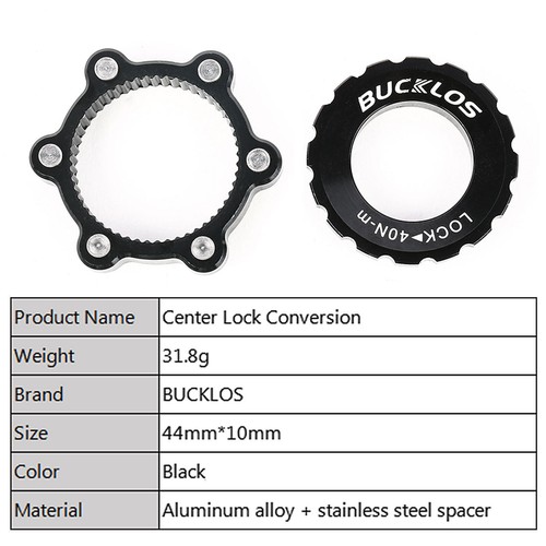2PC Discos de Freno Bicicleta 140/160/180/203mm Center-Lock con Anillo para Shimano/SRAM - Imagen 10 de 19